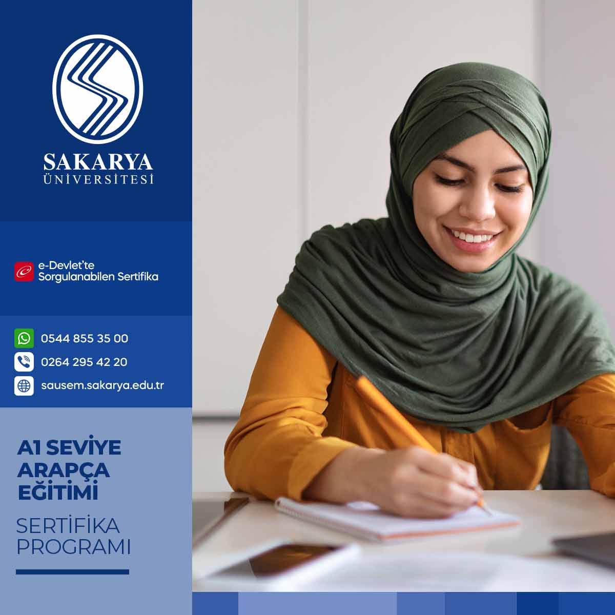 A1 Seviye Arapça Eğitimi Sertifika Programı