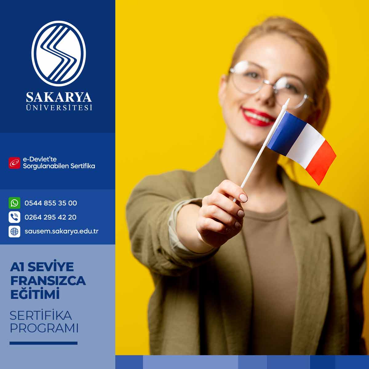 A1 Seviye Fransızca Eğitimi Sertifika Programı