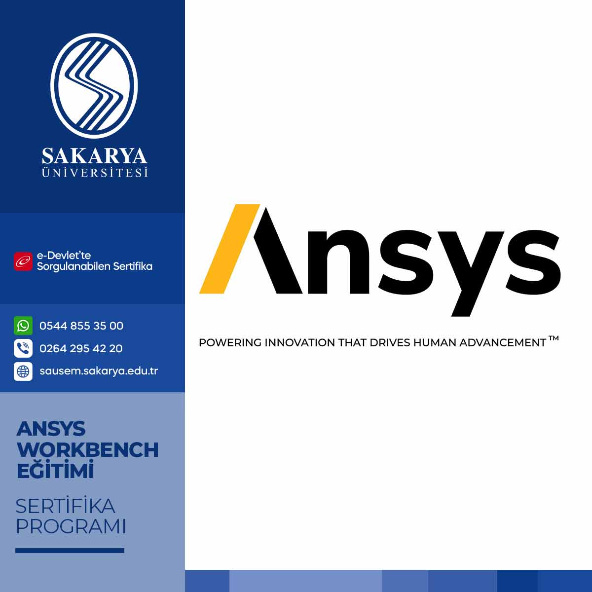 Ansys Workbench Eğitimi Sertifika Programı