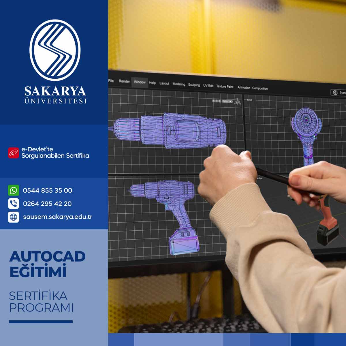 AutoCAD Eğitimi Sertifika Programı
