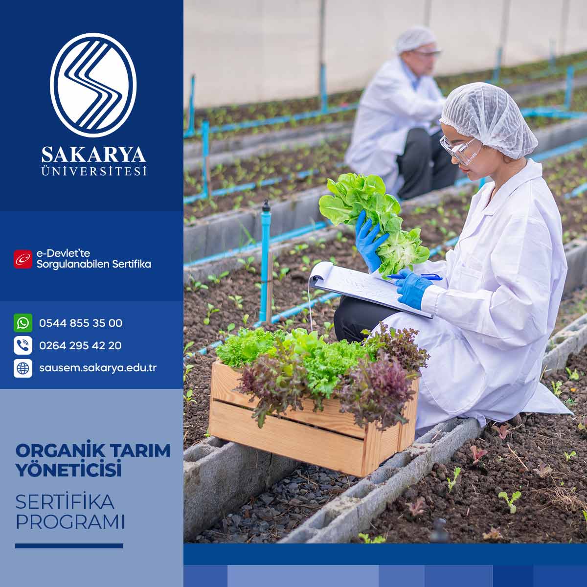 Organik Tarım Yöneticisi Sertifika Programı